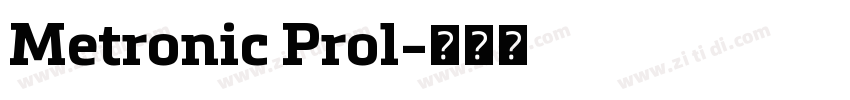Metronic Prol字体转换